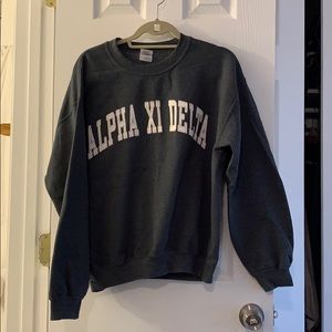 CREW NECK GREY ALPHA XI DELTA